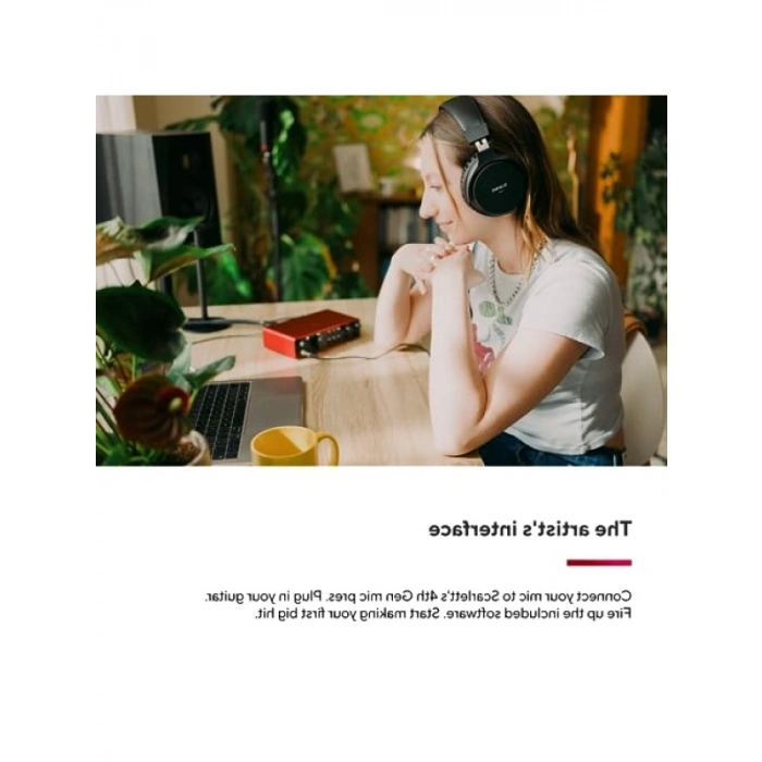 USB Audio Arayüzü - Kayıt ve Yayın İçin Profesyonel Ses Kartı