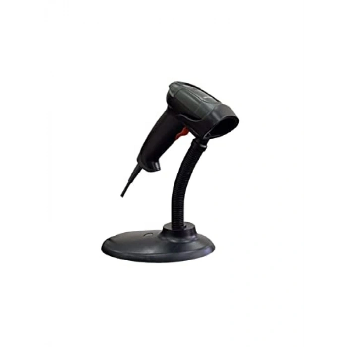 USB Bağlantılı Pr-44 2D Karekod Tarayıcı ve Stand - Siyah