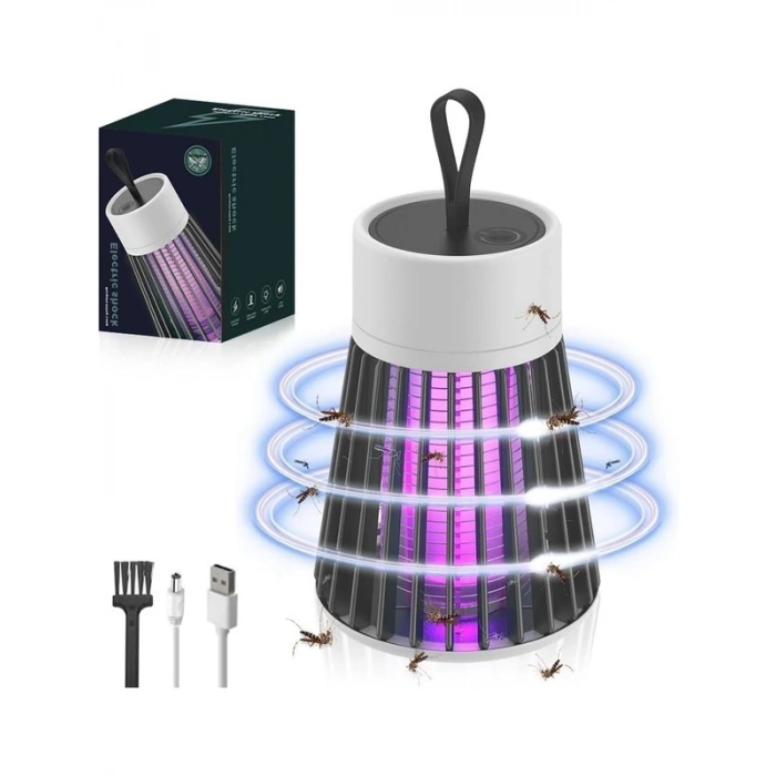 USB İle Çalışan Güçlü UV Işıklı Sivrisinek Öldürücü Lamba