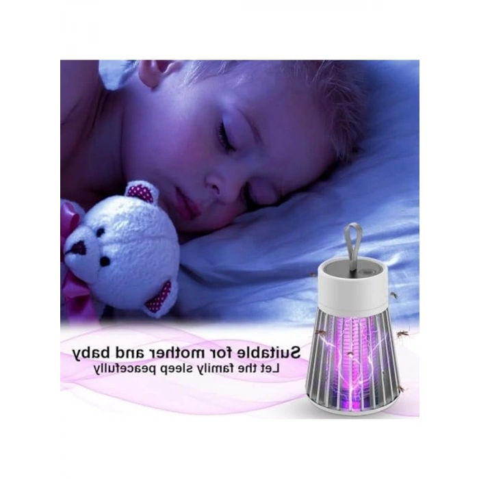 USB İle Çalışan Güçlü UV Işıklı Sivrisinek Öldürücü Lamba