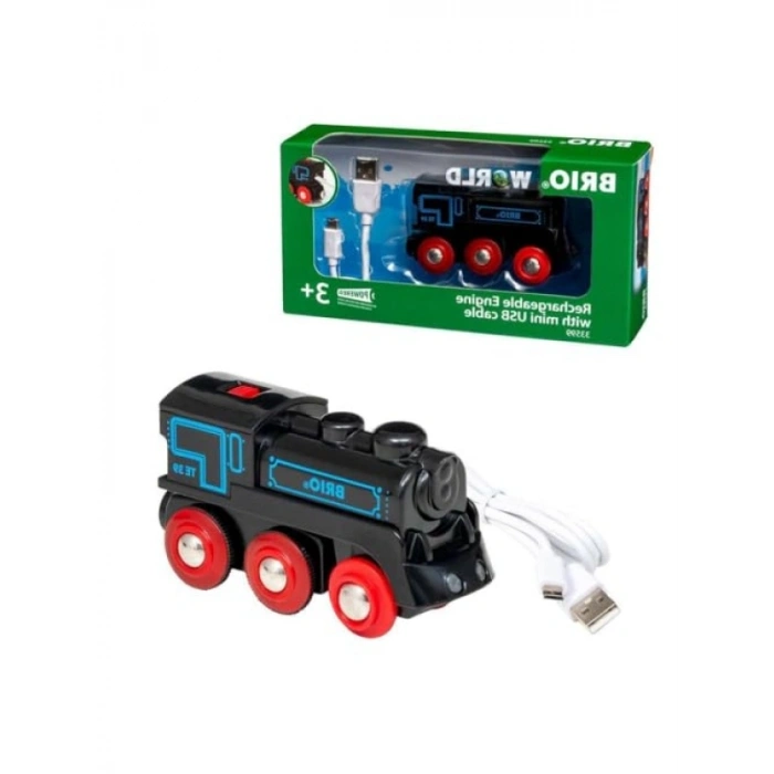 USB ile Şarj Edilebilir Eğitici Lokomotif