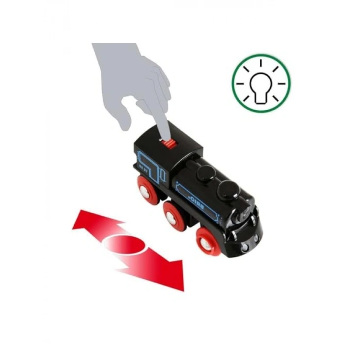 USB ile Şarj Edilebilir Eğitici Lokomotif