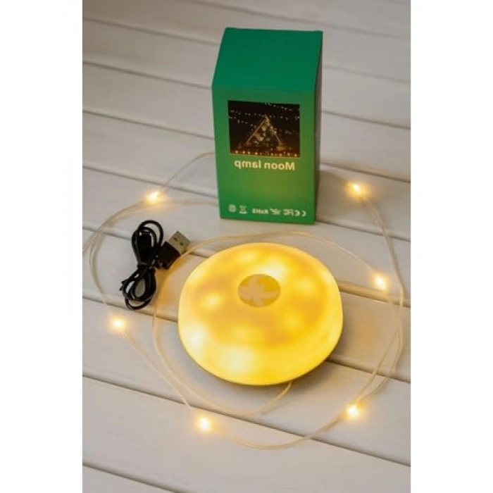 USB ile Şarj Edilebilir Kamp Işığı - 10 Metre LED