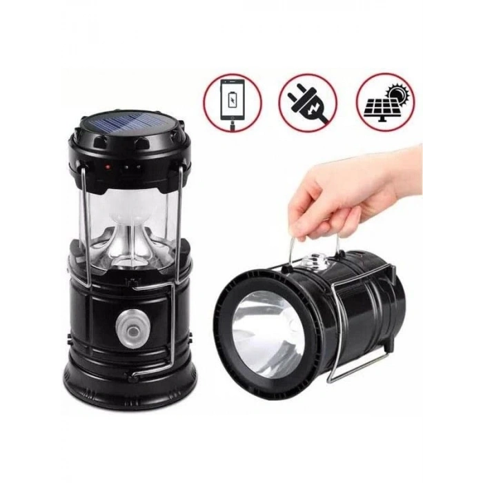 USB Şarj Edilebilir Kamp Feneri, Taşınabilir ve Pratik