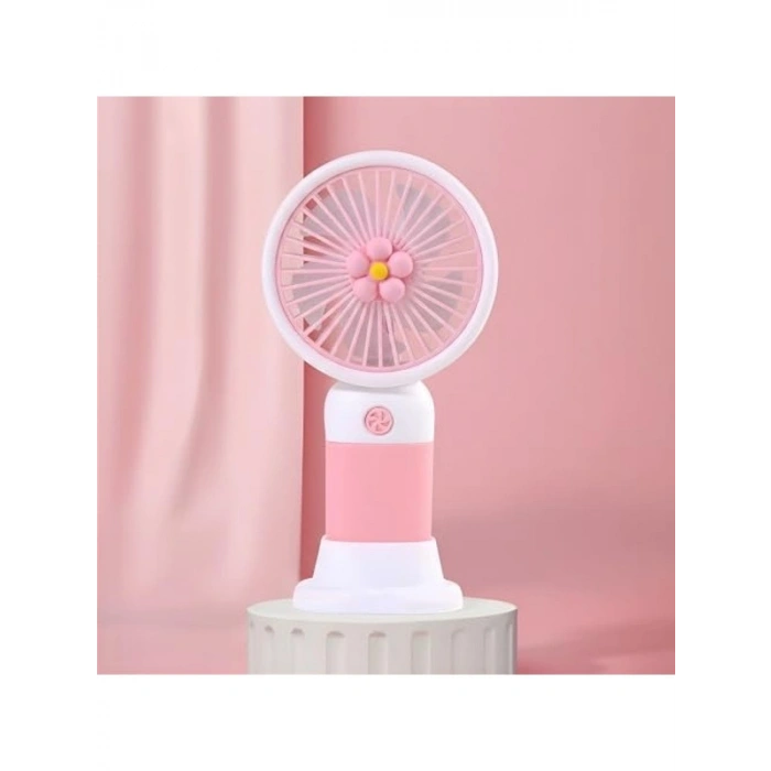 USB Şarj Edilebilir Mini Fan, 250mAh Batarya ile Seyahat İçin Kompakt