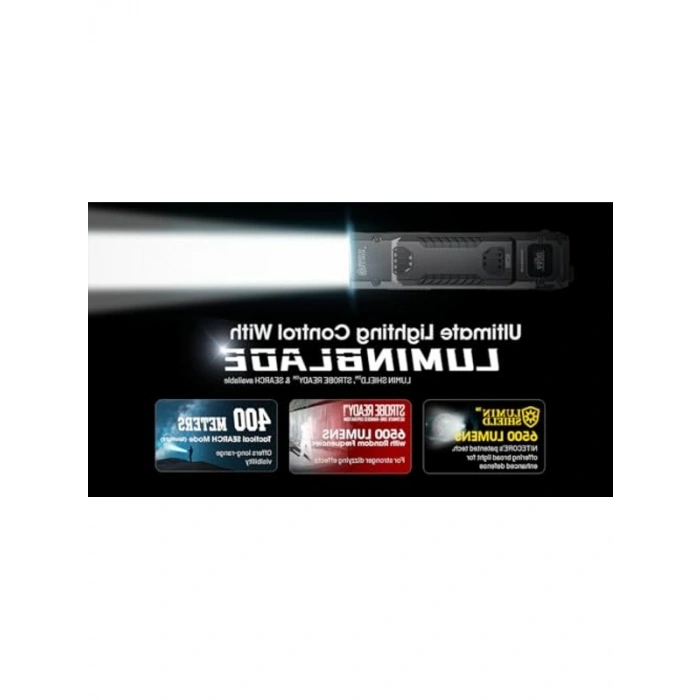 USB Şarj Edilebilir Taktik El Feneri - Yüksek Parlaklık