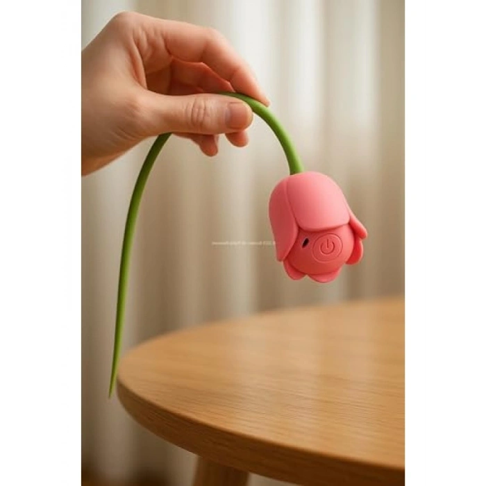 USB Şarjlı İnteraktif Kedi Oyuncağı, Lale Şeklinde