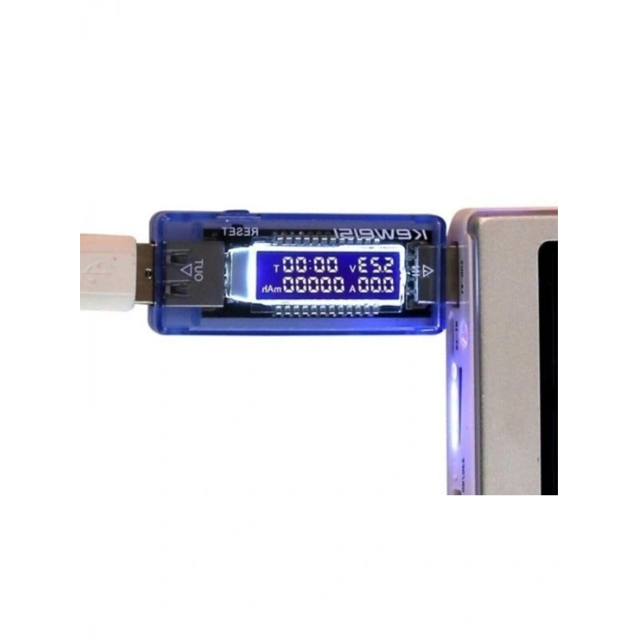 USB Voltmetre Ampermetre LED Gösterge Gerilim Ölçer