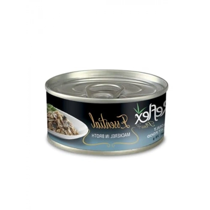Uskumru ve Somonlu Mini Konserve Kedi Maması 70Gr Lezzetli