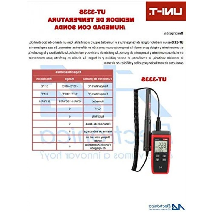 UT 333S MİNİ ISI NEM ÖLÇER -10/+60 DERECE