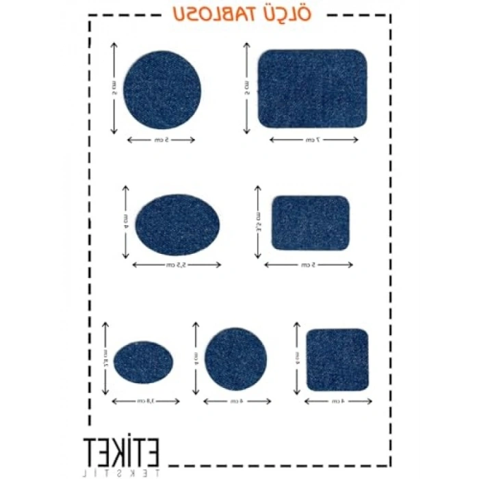 Ütü ile Yapışan Kot Arma - Denim Onarım ve Dekorasyon