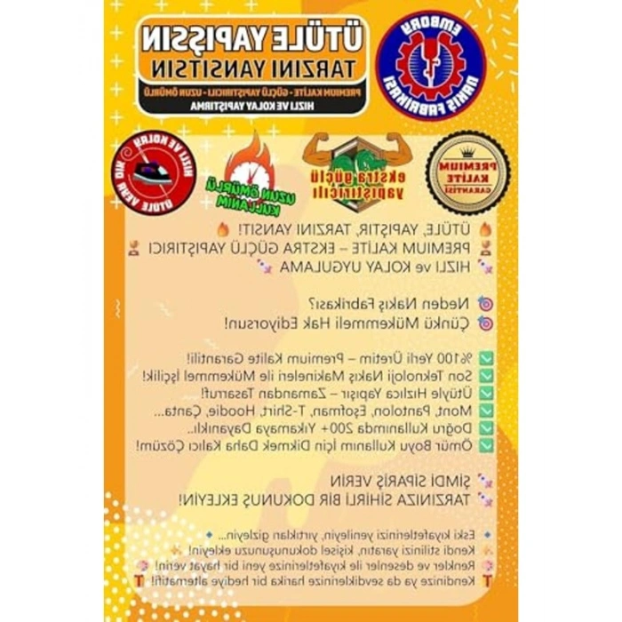 Ütü ile Yapışan Nakış Yama Seti, 5 Adet Ütüyle Yapışan