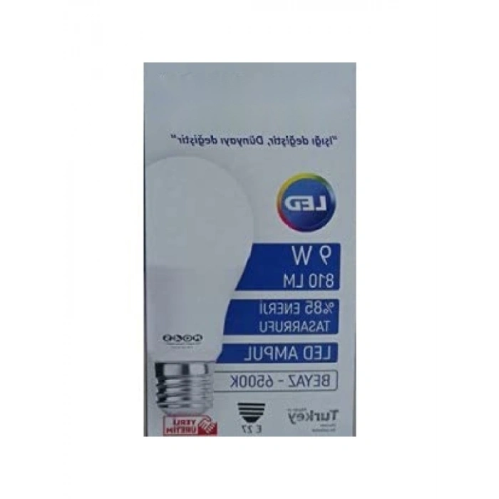 UV Işını İçermeyen 10 Adet Led Ampül Paketi