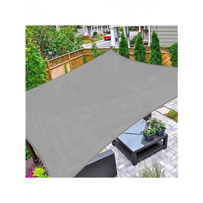 UV Koruması Sunan 3 x 3 m Dikdörtgen Güneş Tentesi