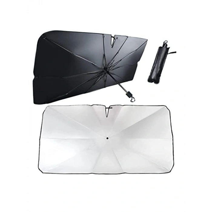UV Koruyucu 150x80 cm Katlanabilir Otomobil Güneş Şemsiyesi