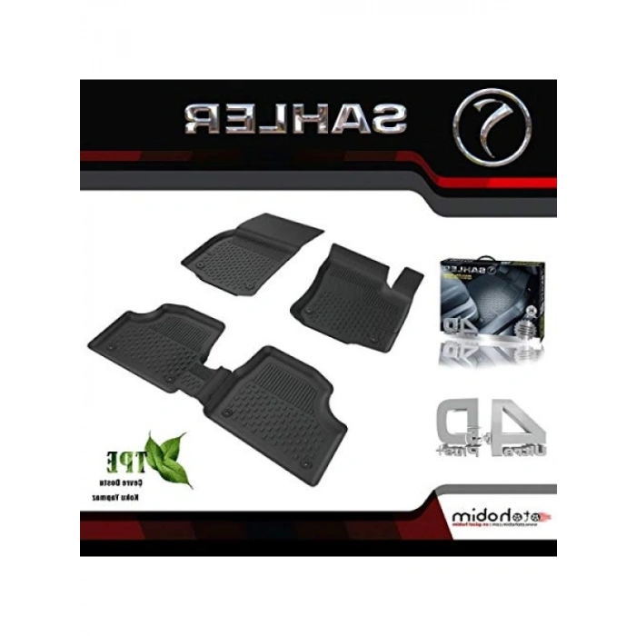 Uyumlu 4.5D Havuzlu Oto Paspas - Volkswagen Polo (2017+)