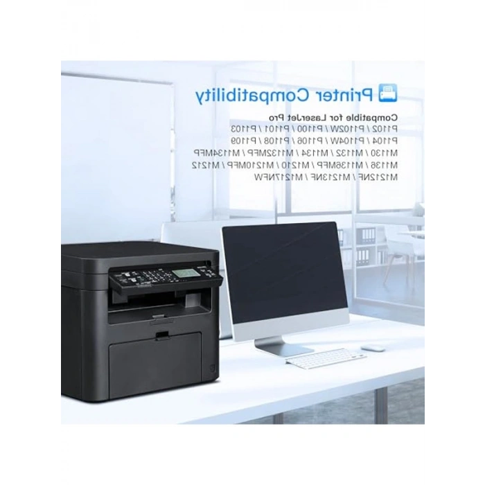 Uyumlu Toner Kartuşu, 2li Paket, Siyah