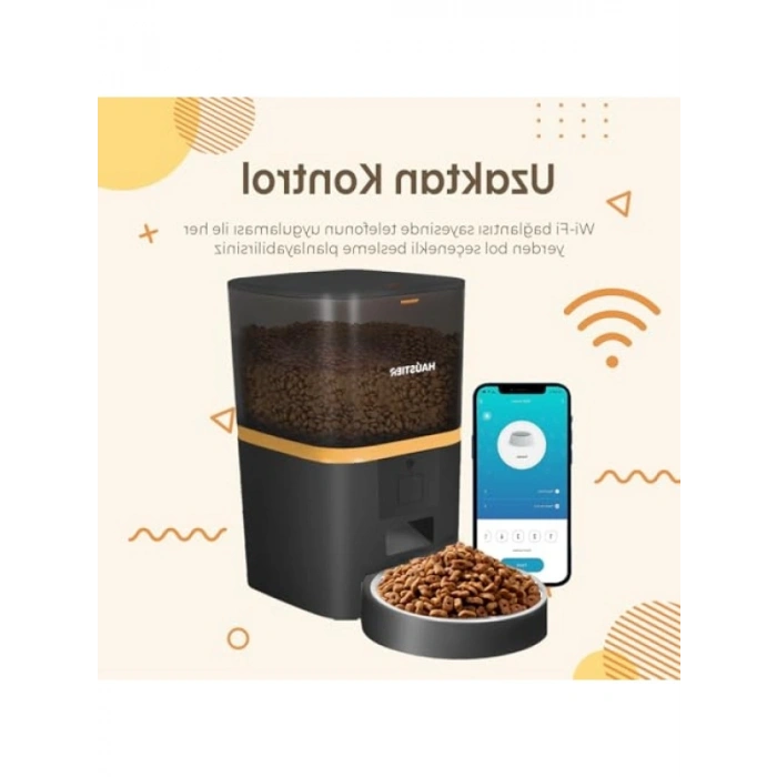 Uzaktan Kontrol Akıllı Otomatik Mama Kabı (6 lt)