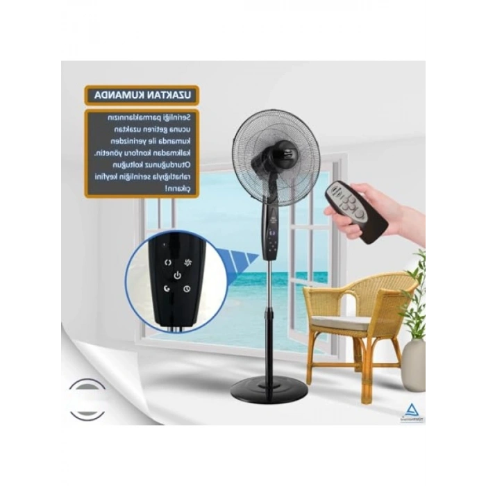 Uzaktan Kumandalı 16 Ayarlanabilir Vantilatör