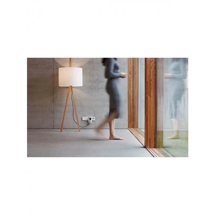 Uzaktan Kumandalı 3 Adet Tekli Priz