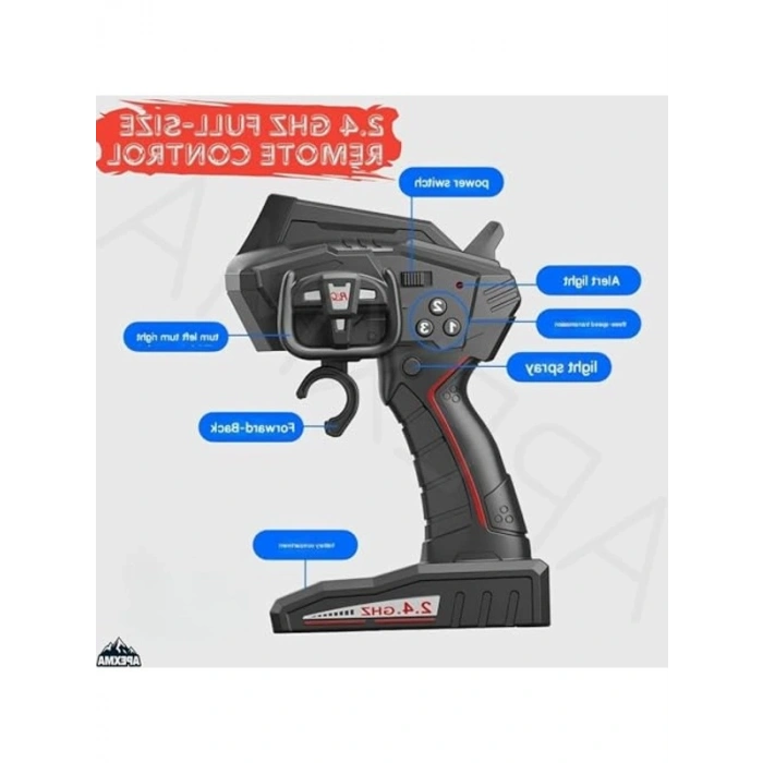 Uzaktan Kumandalı 4x4 Araç, 30 km Hız Kapasitesi