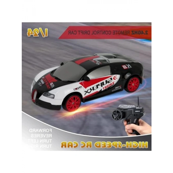 Uzaktan Kumandalı 4X4 Drift Arabası - 15 Km/h Hız