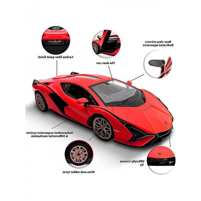 Uzaktan Kumandalı Detaylı Araba Modeli - 1:14 Ölçek