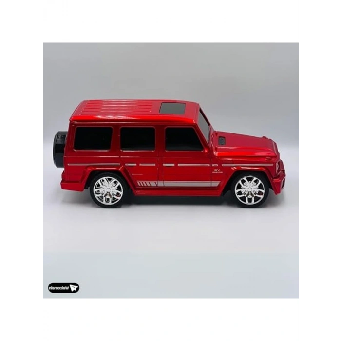 Uzaktan Kumandalı Drift Atan Kırmızı Jeep Araba, Şarjlı