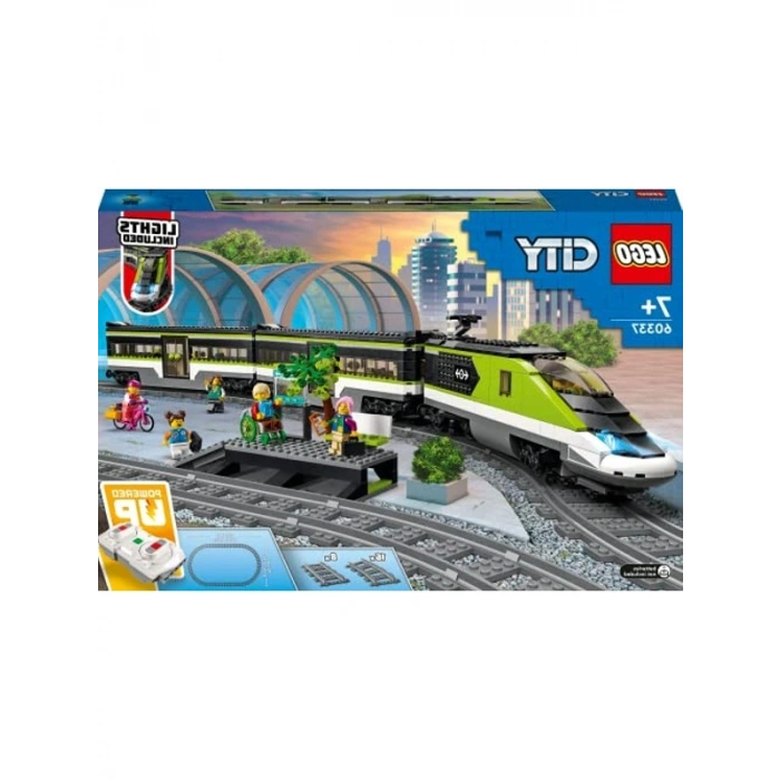Uzaktan Kumandalı Ekspres Yolcu Treni Seti, 24 Parça ve 6 Minifigür
