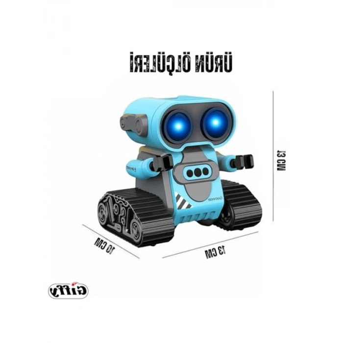 Uzaktan Kumandalı El Sensörlü Robot (Işıklı ve Sesli)