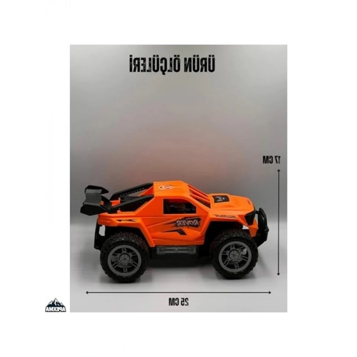 Uzaktan Kumandalı Işıklı Off-Road Araba, 3.7 Volt