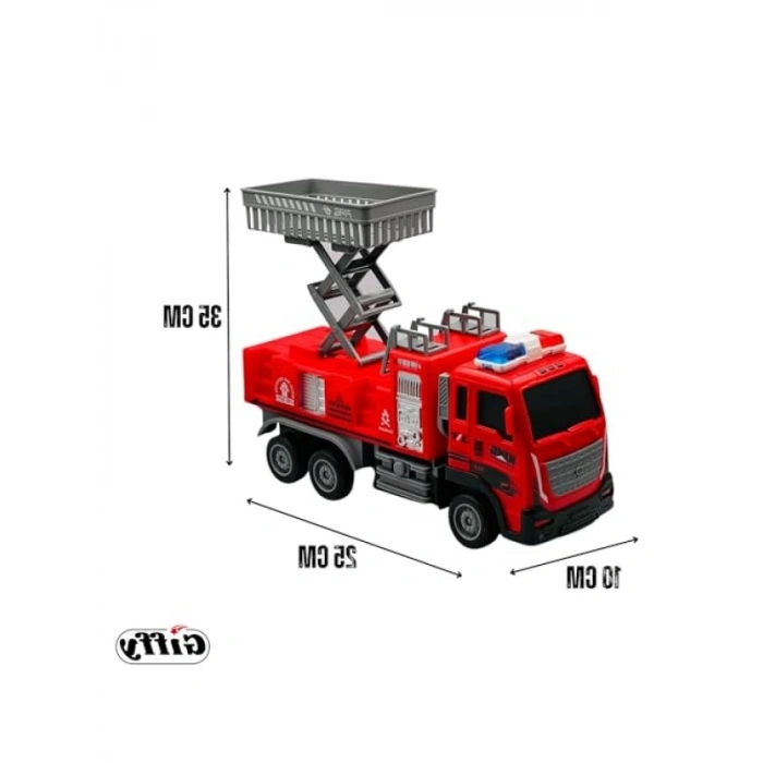 Uzaktan Kumandalı İtfaiye Aracı, Merdivenli ve Su Hortumlu