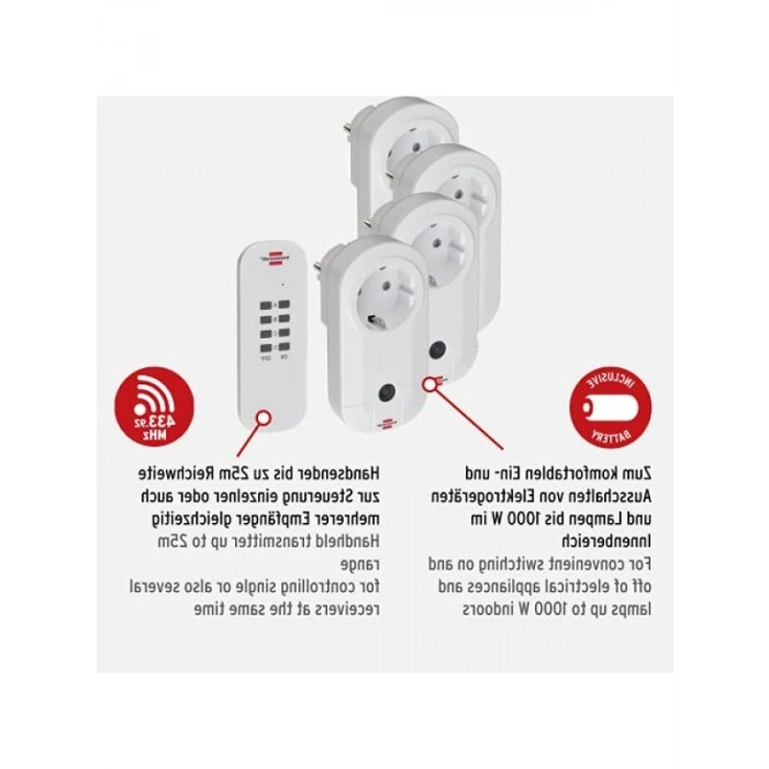 Uzaktan Kumandalı Priz Seti