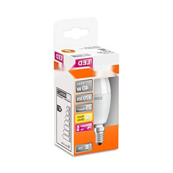 Uzaktan Kumandalı RGBW LED Ampul | E14 Duy, 4,9 W