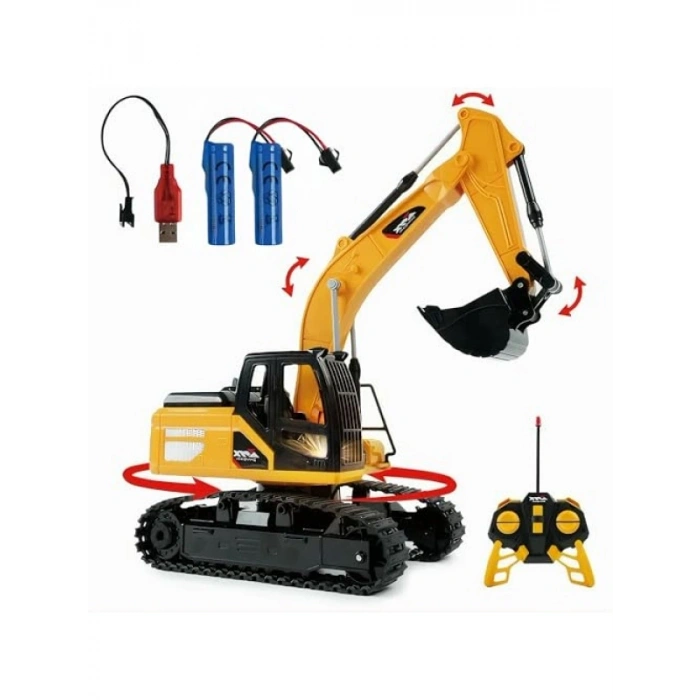 Uzaktan Kumandalı Şarjlı Kepçeli Ekskavatör