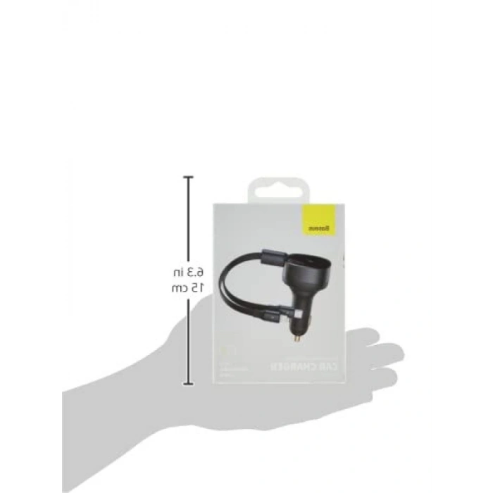 Uzatılabilir 2si 1 Arada Araç Şarj Adaptörü