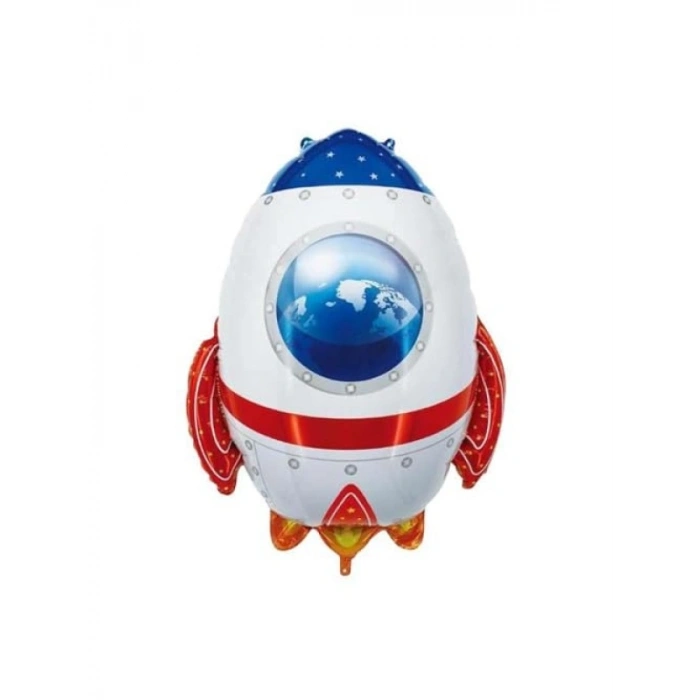 Uzay Tasarımlı Folyo Balon, 67 x 55 cm
