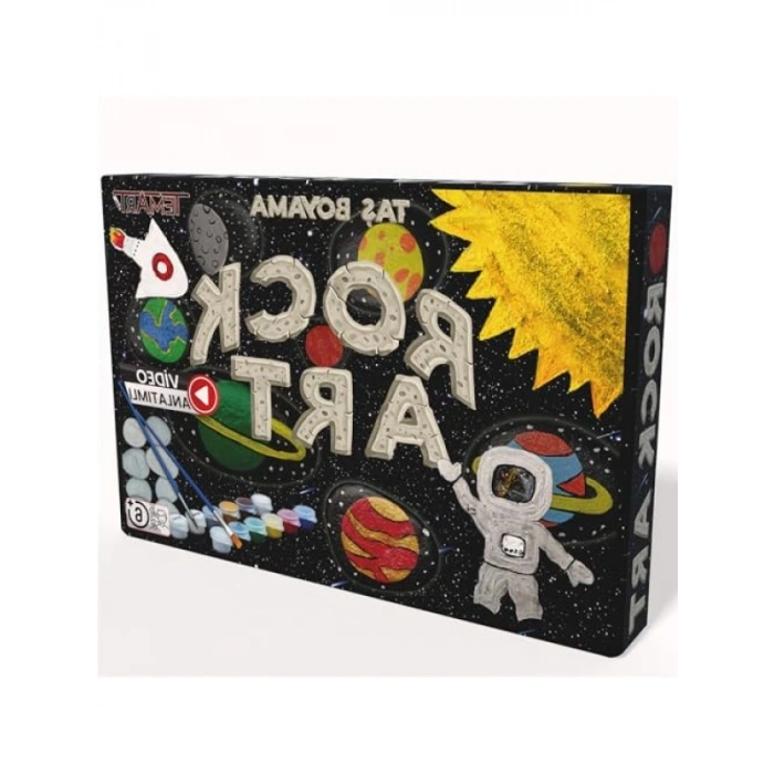 Uzay Temalı Taş Boyama Etkinlik Seti