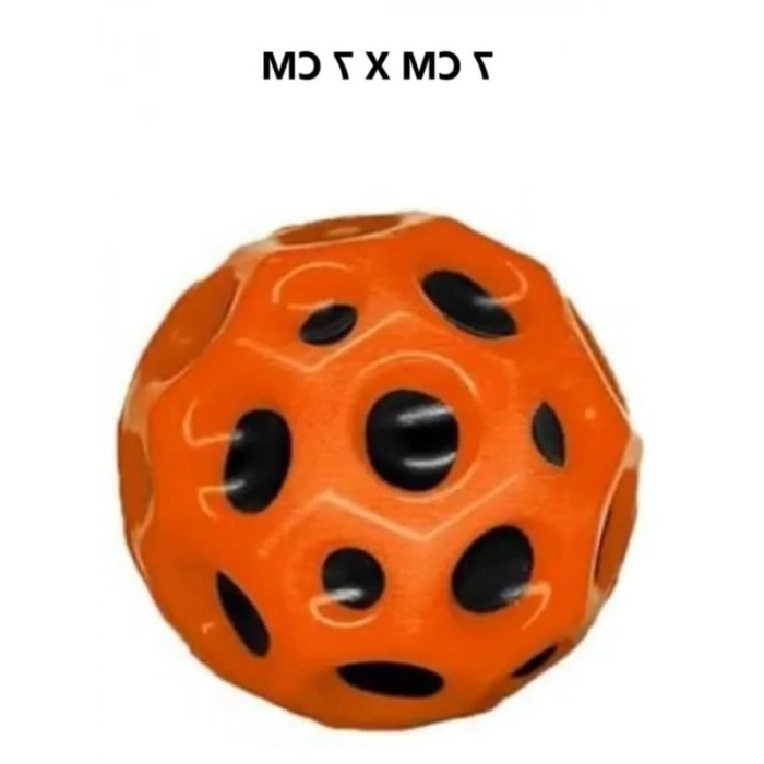 Uzay Temalı Yükseğe Zıplayan Top, 7 cm Eğlenceli Oyun