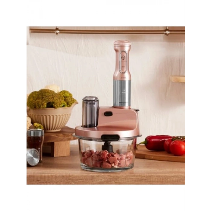 Uzun Blender Ayaklı Mutfak Robotu - 2500W Güç, 6 Bıçak