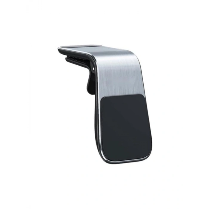 Uzun Manyetik Araç İçi Telefon Tutucu - Siyah