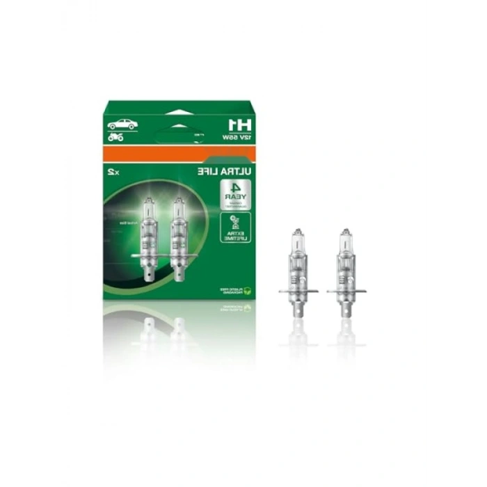 Uzun Ömürlü H1 55W 12V Araç Ampulü