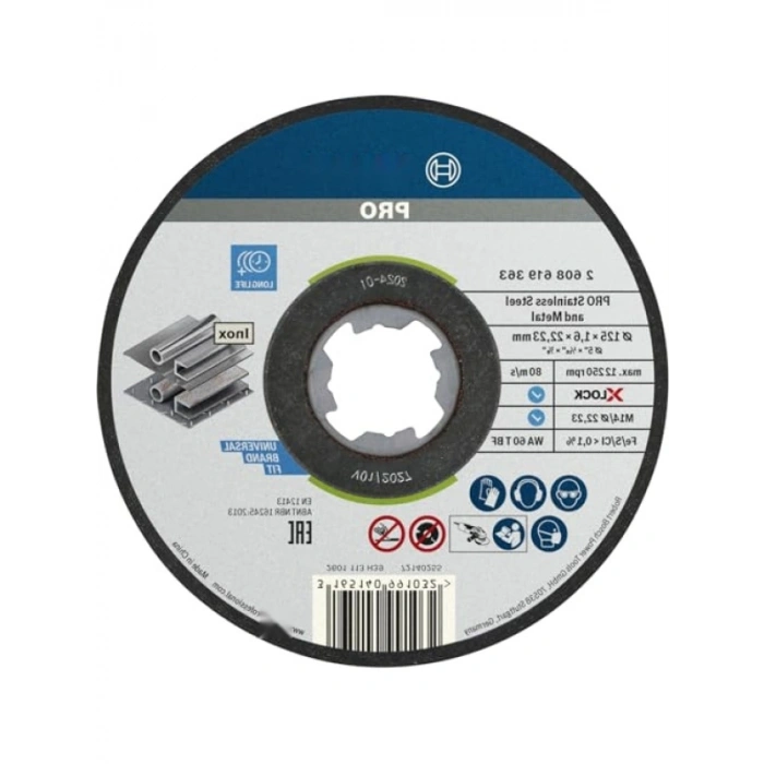 Uzun Ömürlü Paslanmaz Çelik Kesme Diski - Ø 125 mm