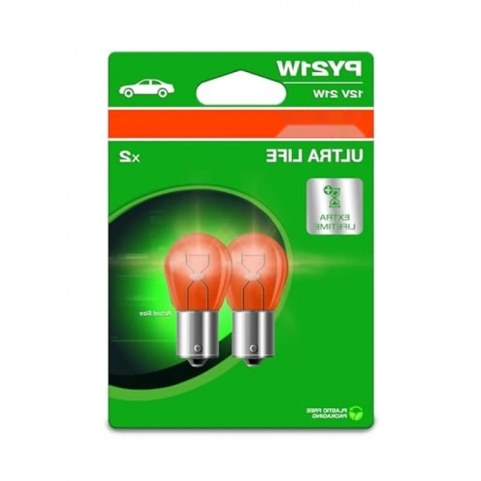 Uzun Ömürlü PY21W Ampul - 2li Blister