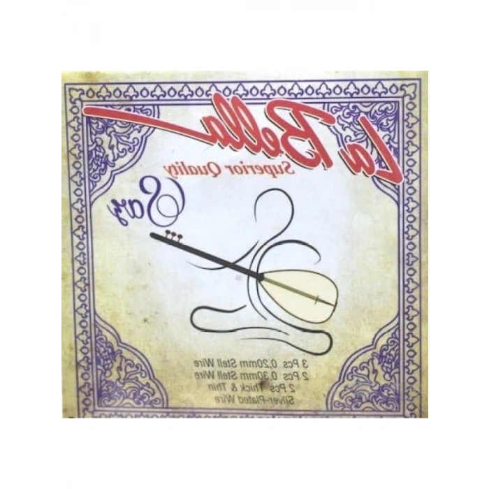 Uzun Sap Bağlama Teli Seti - 0.20