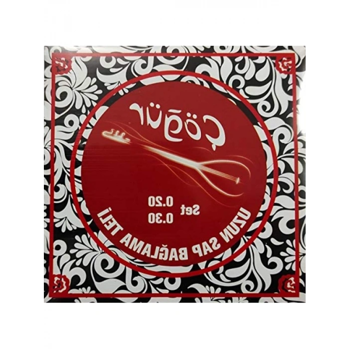 Uzun Sap Saz Teli Seti - 0.20 mm Kalınlık