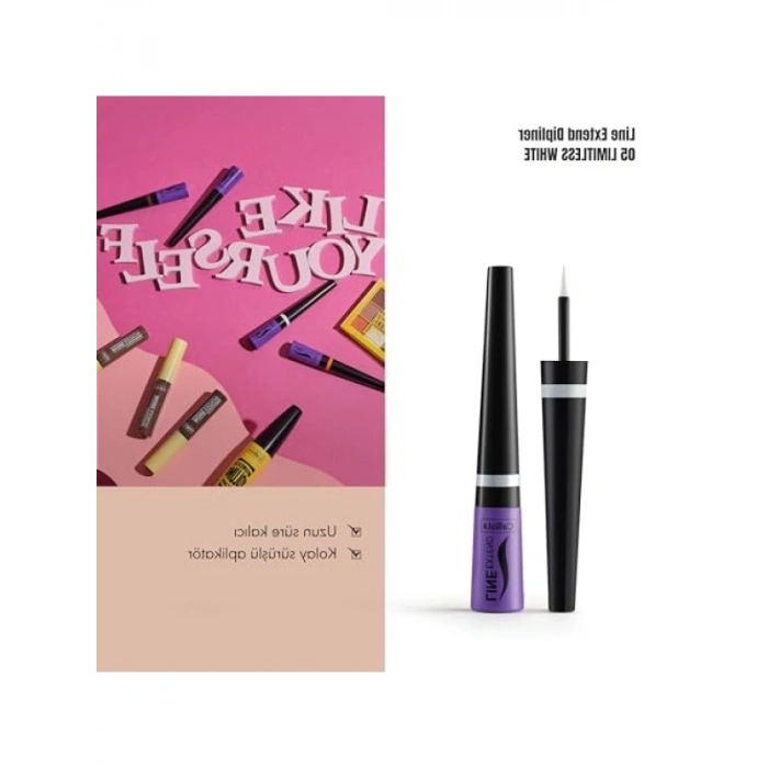 Uzun Süre Kalıcı Beyaz Dipliner - 05 Limitleess White