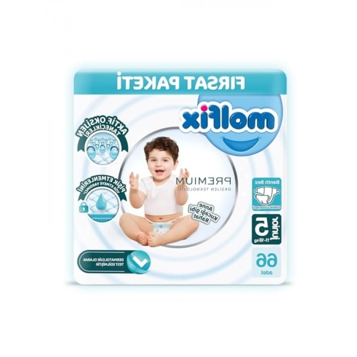 Uzun Süreli Kullanım Sunan Bebek Bezi - 66lı Paket