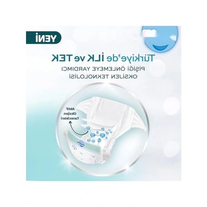 Uzun Süreli Kullanım Sunan Bebek Bezi - 66lı Paket