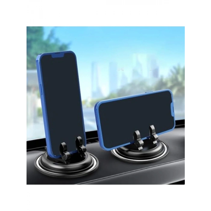 Vakumlu 360 Derece Dönebilir Telefon Tutucu